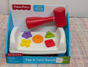 Fisher Price Tap & Turn Bench
