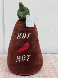 PM&J Home 20 Weighted Hot Sauce Stuffed Plush