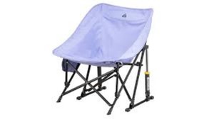 GCI Outdoor Pod Rocker Foldable Rocking Camp Chair Lavender