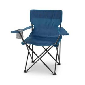 Outdoor Portable Camping Chair - dealworthy Mineral Blue Steel Frame