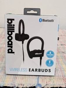 Billboard Bb896 Bluetooth Earhook Earbuds With Microphone (Black)