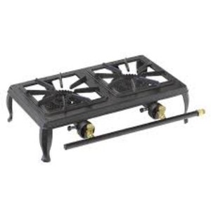 Double Burner Economy Cast Iron Stove, 63-5112