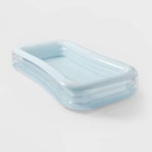 10 x 6 Deluxe Rectangular Family Pool Blue - Sun Squad Inflatable PVC Kit