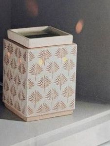 Ceramic Debossed Pattern Wax Warmer - Threshold