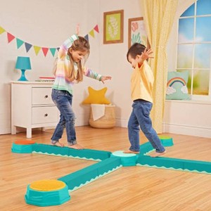 B. toys Sensory Balance Beams for Active Play Balance and Build Set