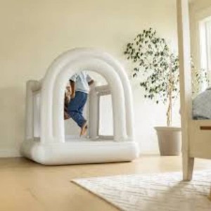 SMOL Mini Bounce House Polyvinyl Material, Electric Blower, Repair Kit Included