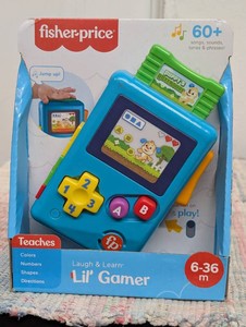 Fisher-Price Laugh & Learn Lil Gamer Pretend Video Game Learning Toy