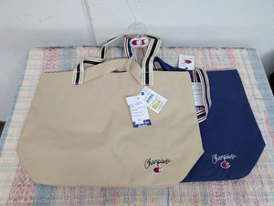 Pair of Champion Harbor Tote Bags - BeigeBlue