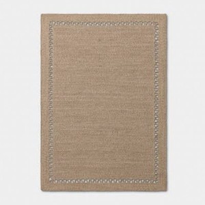 5x7 Open Weave Braided Outdoor Patio Area Rug Tan - Threshold designed with Studio McGee