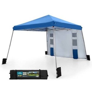 Sunshine Valley 12-ft x 12-ft Square Blue Pop-up canopy