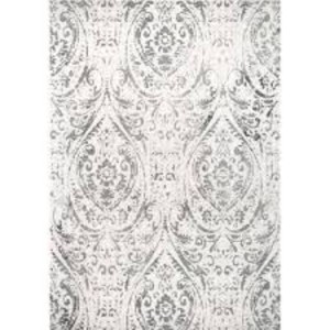 53 x 72 Sofia Juniper IndoorOutdoor Rug IvoryGray - Nicole Miller