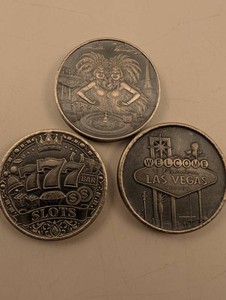LuckyRips TD Mint Las Vegas Silver Rounds (Lot of 3)