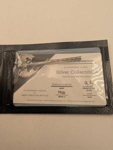 Baldurs Labrys 999 Pure Silver Collectible 9.5 Gram 2026