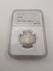 1914 Barber Quarter NGC Good