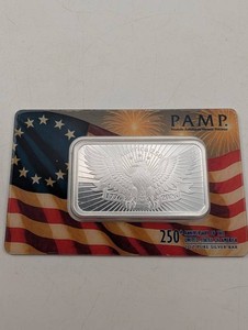 PAMP America 250 1 Ounce Fine Silver Bar