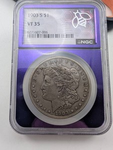 1903-S Morgan Silver Dollar NGC VF35