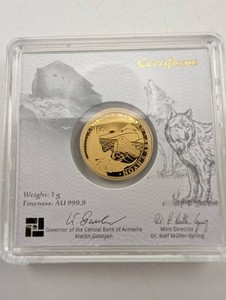 Noahs Ark 1g Gold Bullion Coin 2026 100 Dram