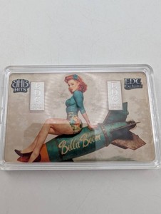 EDC Exclusive Bella Boom 2 Gram 999FS Silver Art Bar