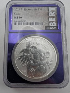 2024 P125 Silver Koala NGC MS70
