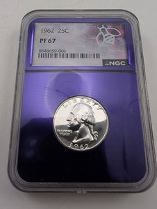 1962 Washington Quarter NGC PF 67
