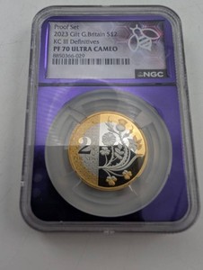 2023 Great Britain 2 Pound King Charles III Definitives NGC PF70 Ultra Cameo