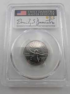 2022-D Maya Angelou Quarter PCGS Brilliant Uncirculated First Strike