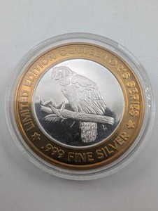 Isle of Capri Casino .999 Fine Silver Collectors Series Token