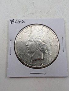 1923-S Peace Silver Dollar