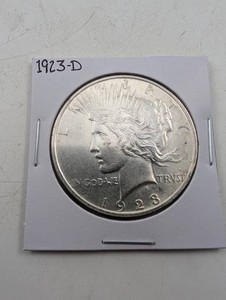 1923-D Peace Silver Dollar