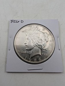 1926-D Peace Silver Dollar