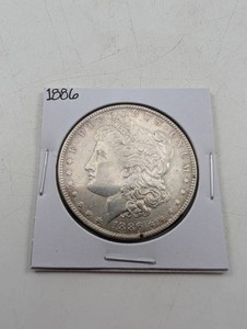 1886 Morgan Silver Dollar