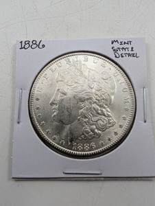 1886 Morgan Silver Dollar