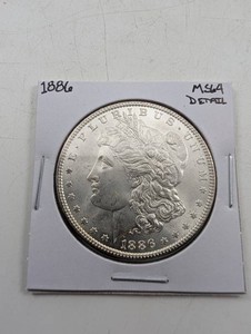 1886 Morgan Silver Dollar MS64