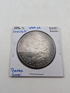 1886-S Morgan Silver Dollar VAM-1A