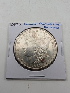 1887-S Morgan Silver Dollar