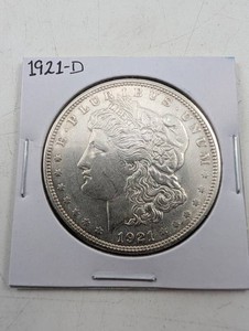 1921-D Morgan Silver Dollar
