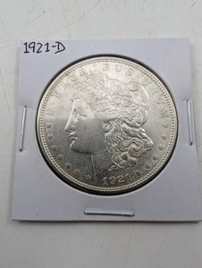 1921-D Morgan Silver Dollar