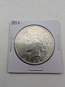 1922 Peace Silver Dollar