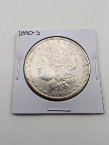 1890-S Morgan Silver Dollar