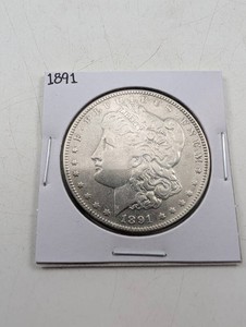 1891 Morgan Silver Dollar