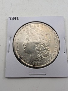 1891 Morgan Silver Dollar