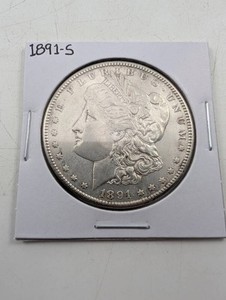 1891-S Morgan Silver Dollar