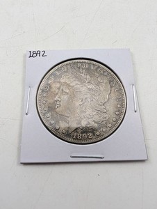 1892 Morgan Silver Dollar