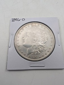 1896-O Morgan Silver Dollar