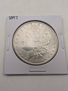 1897 Morgan Silver Dollar