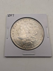1897 Morgan Silver Dollar