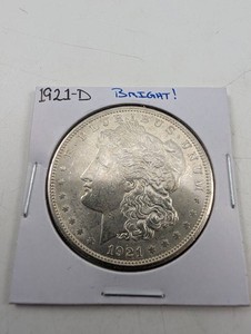 1921-D Morgan Silver Dollar