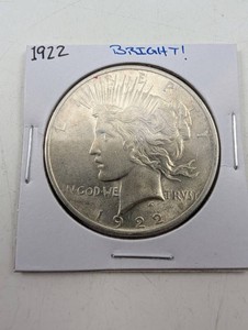 1922 Peace Silver Dollar