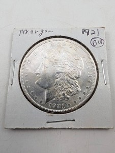 1921 Morgan Silver Dollar