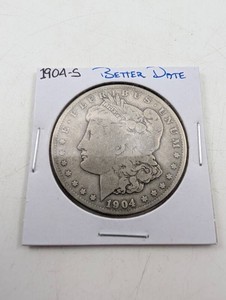 1904-S Morgan Silver Dollar